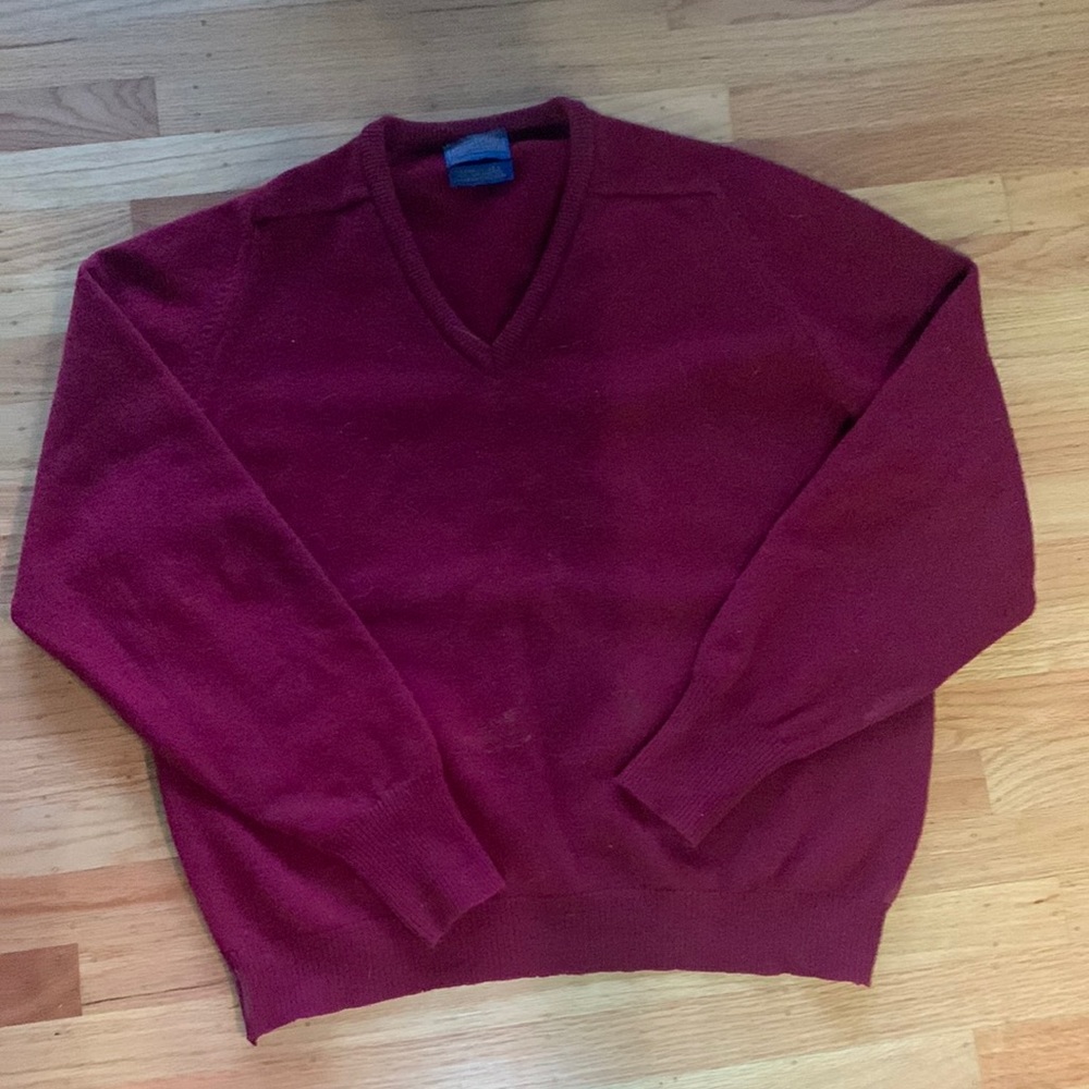 Vintage Pendleton Vneck Sweater